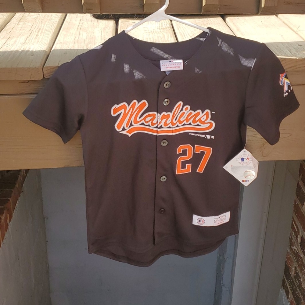 MLB Marlins staton Jersey